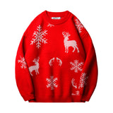 CH Snow Reindeer Knitted Sweater