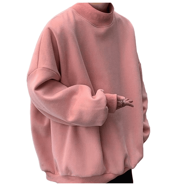 CH High-Neck Oversized Hoodie