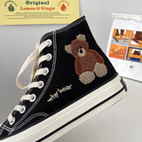 CH Teddy Bear Canvas Shoes
