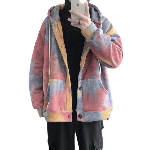 CH “Tie-dyed Contrast” Jacket