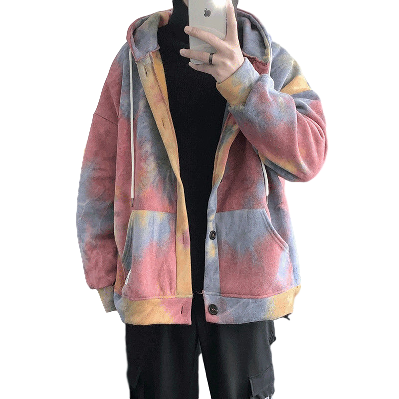 CH “Tie-dyed Contrast” Jacket
