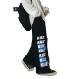 CH Oversized Printed Letters Sweatpants