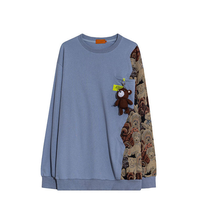 CH  Bear Embroideries Sweatshirt