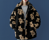 CH Bear Design Comfy Sherpa Coat