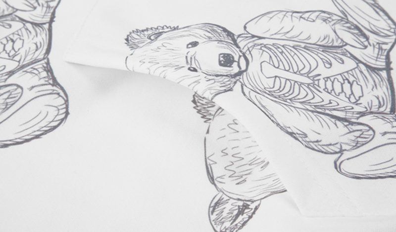 CH Hand-drawing Bear Hoodie