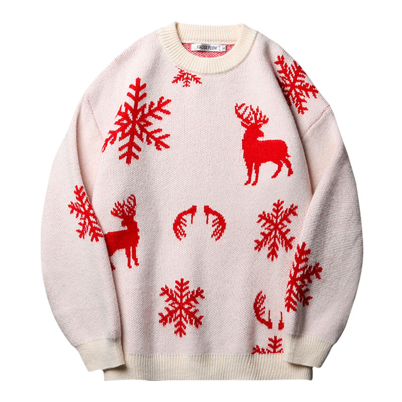 CH Snow Reindeer Knitted Sweater