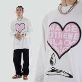CH Black Air Heart Long Sleeve Shirt