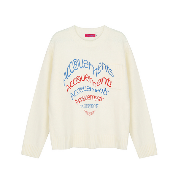 CH Lettered Heart Sweater