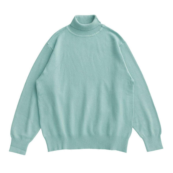 CH Pure Pastel Color Turtleneck Sweater