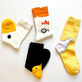 CH White Goose Socks