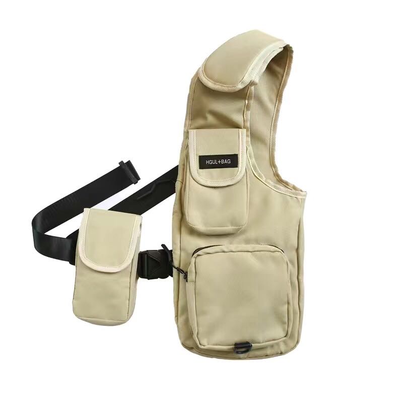 CH Functional Velcro Shoulder Strap Vest Bag