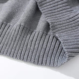 CH Classic Pure Color Turtleneck Knitted Sweater