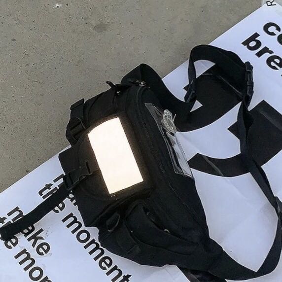 CH Reflective Strap Waist Bag