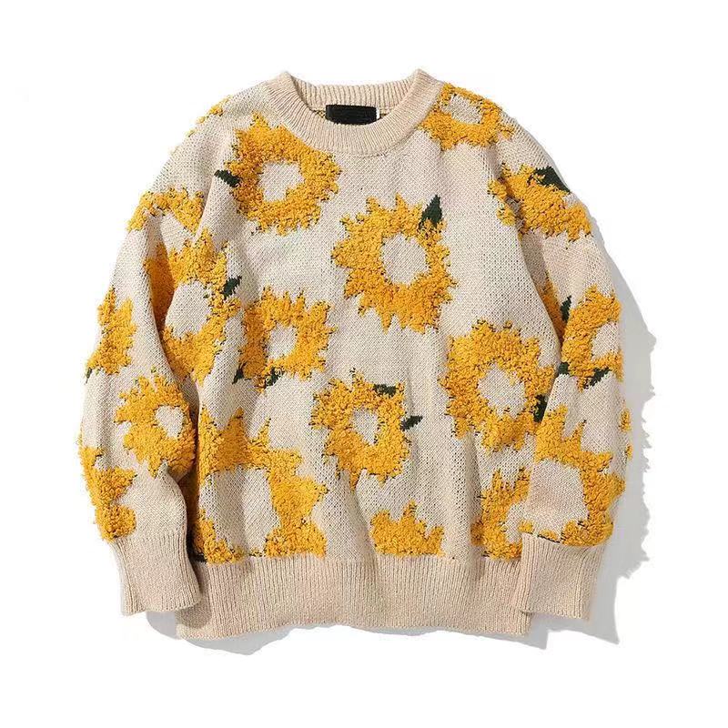 CH Sunflower Pattern Sweater