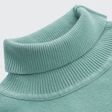 CH Pure Pastel Color Turtleneck Sweater