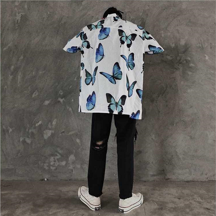 Butterfly short sleeve shirt