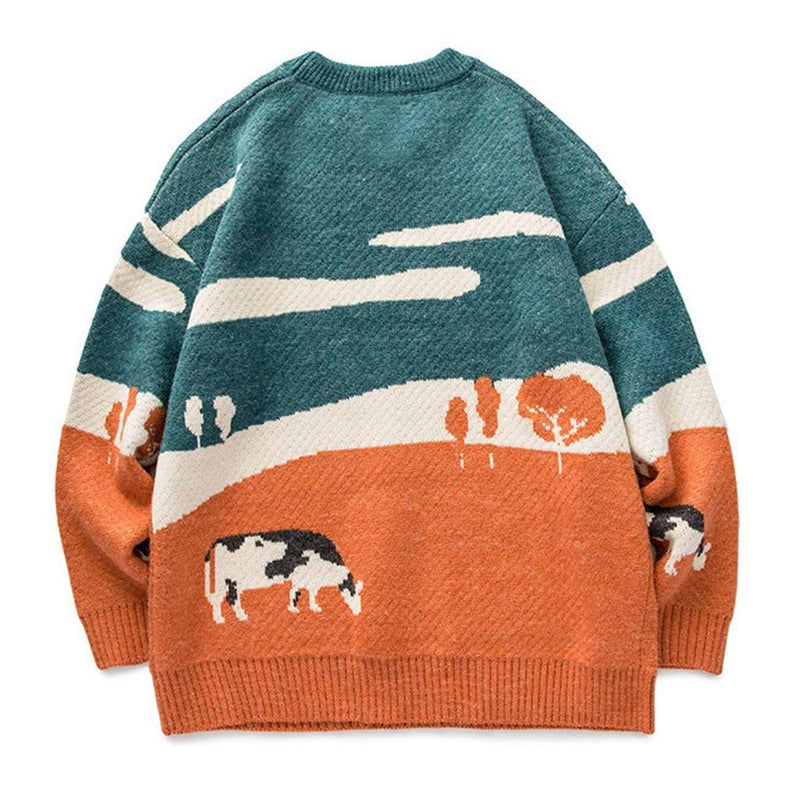 CH Knitted Cow Sweater