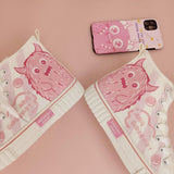 Women's Pink monster canvas shoes - Chiggate